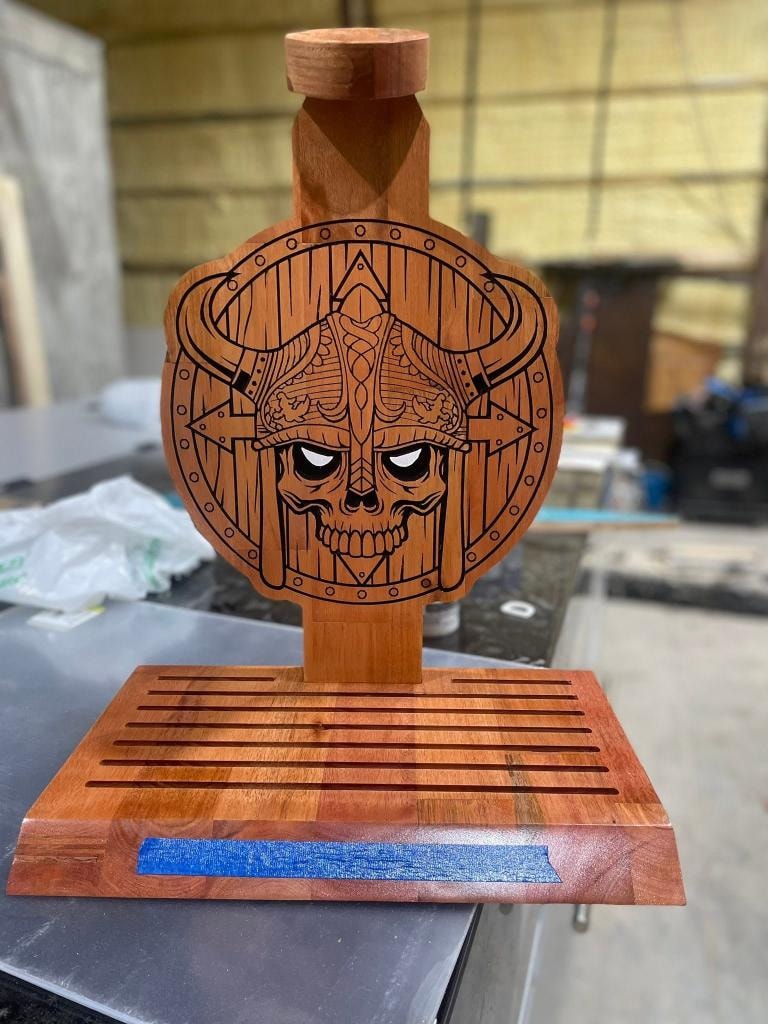 Viking Skull Stand